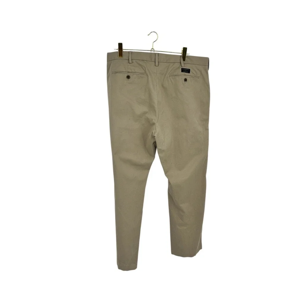 Banana Republic‎ Emerson Straight Fit Chinos Mens 38x33 Tan Khaki Pants